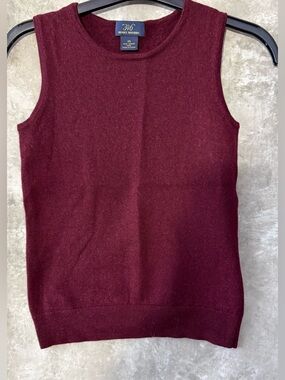 Brooks Brothers Merino Wool Crewneck Sweater - Burgundy (Love 19)